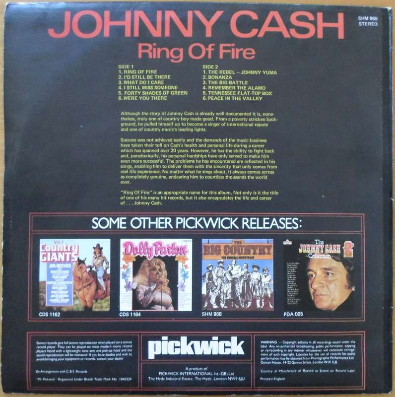 Johnny Cash - Ring of Fire
