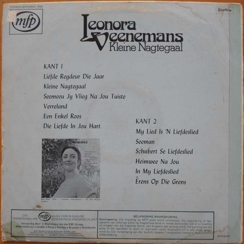 Leonora Veenemans - Kleine Nagtegaal