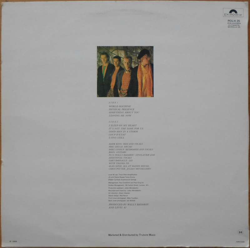 Level 42 - World Machine