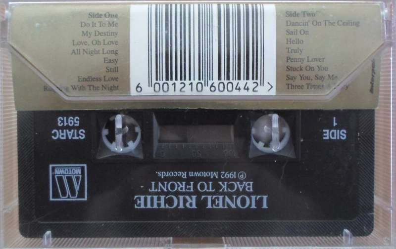 Lionel Richie - Back to Front