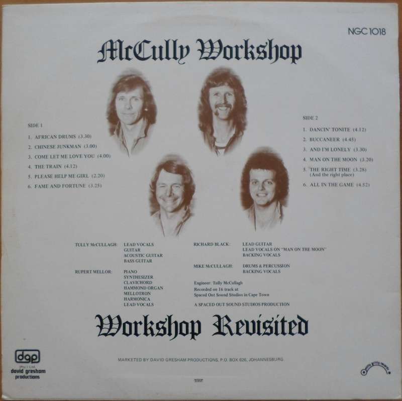 McCully Workshop - Workshop Revisited