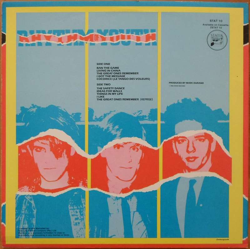Men Without Hats - Rhythm of Youth