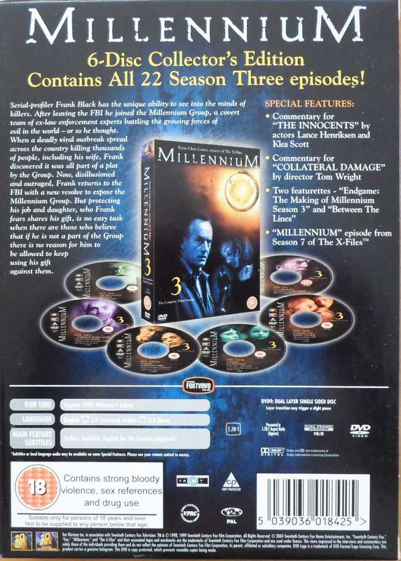 Millennium - The Complete Third Season