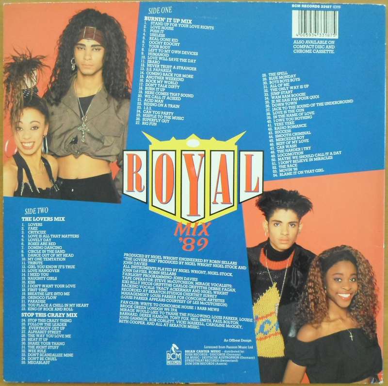 Mirage - Royal Mix `89
