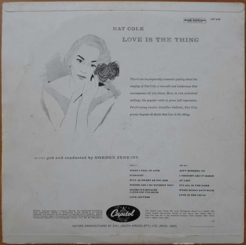 Nat King Cole - Love is the Thing