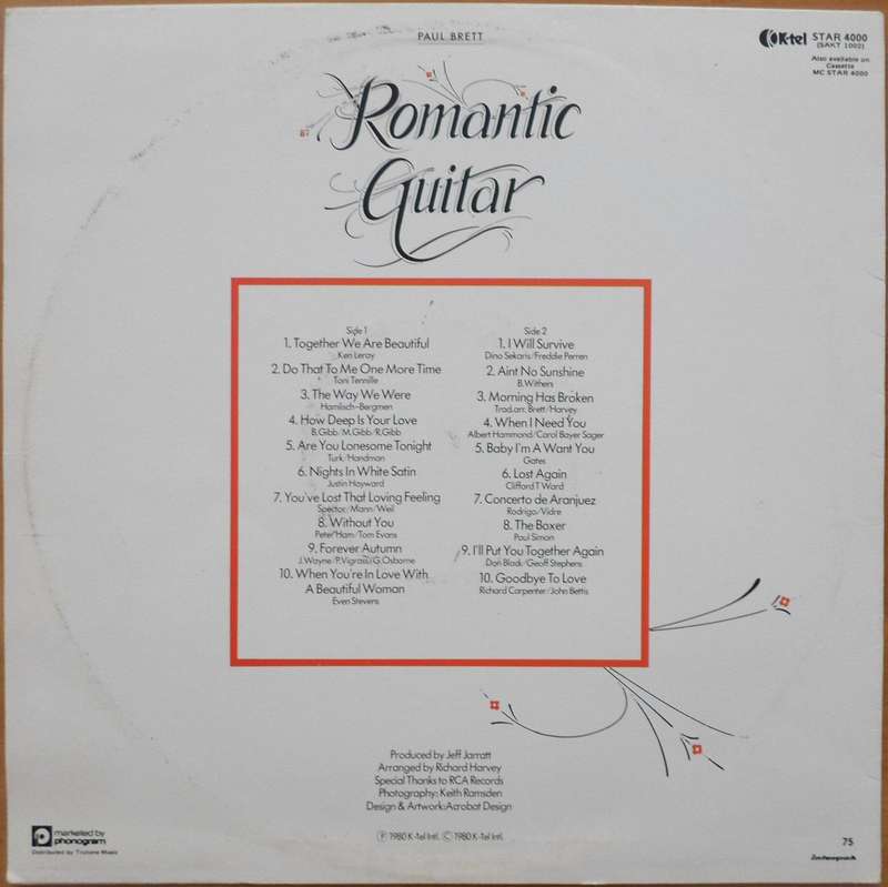 Paul Brett - Romantic Guitar