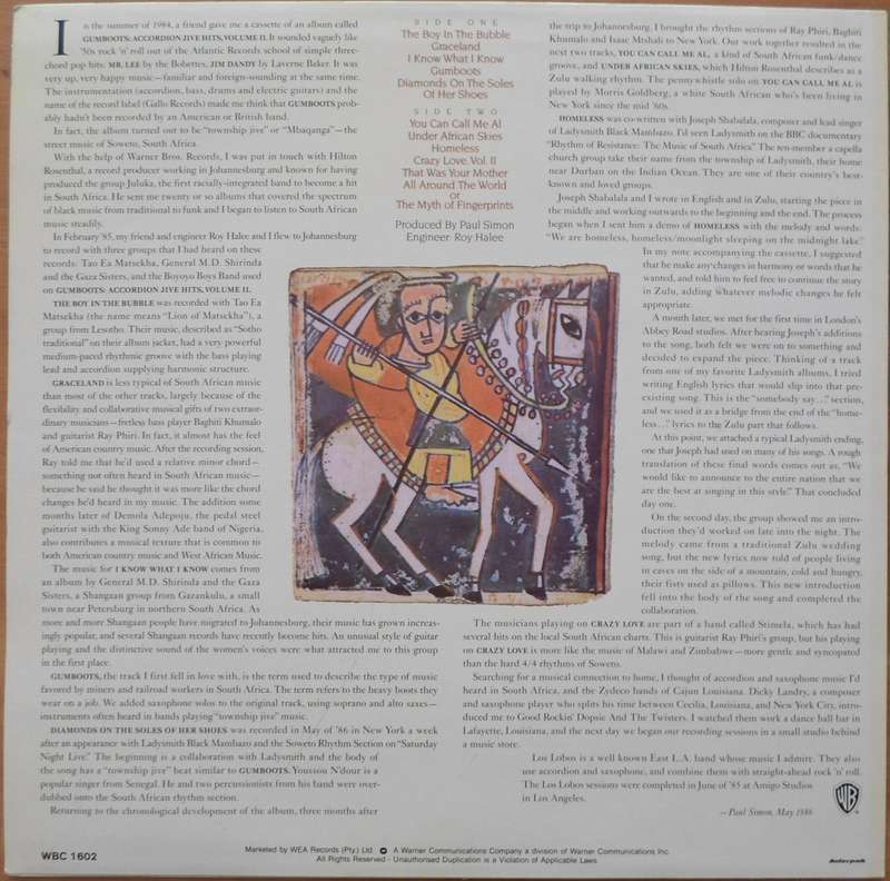 Paul Simon - Graceland