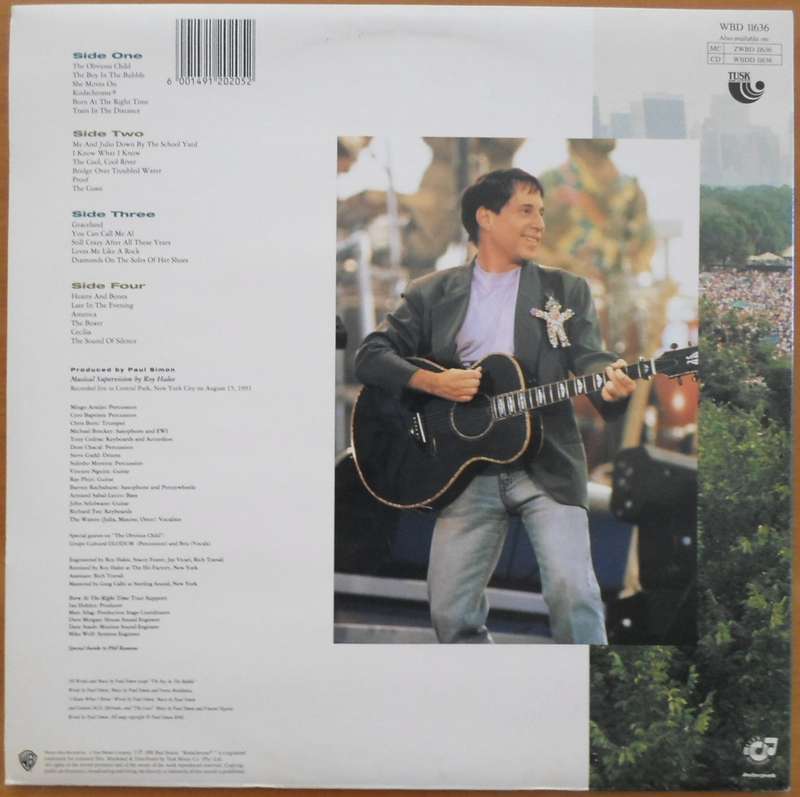 Paul Simon - Paul Simon`s Concert in the Park