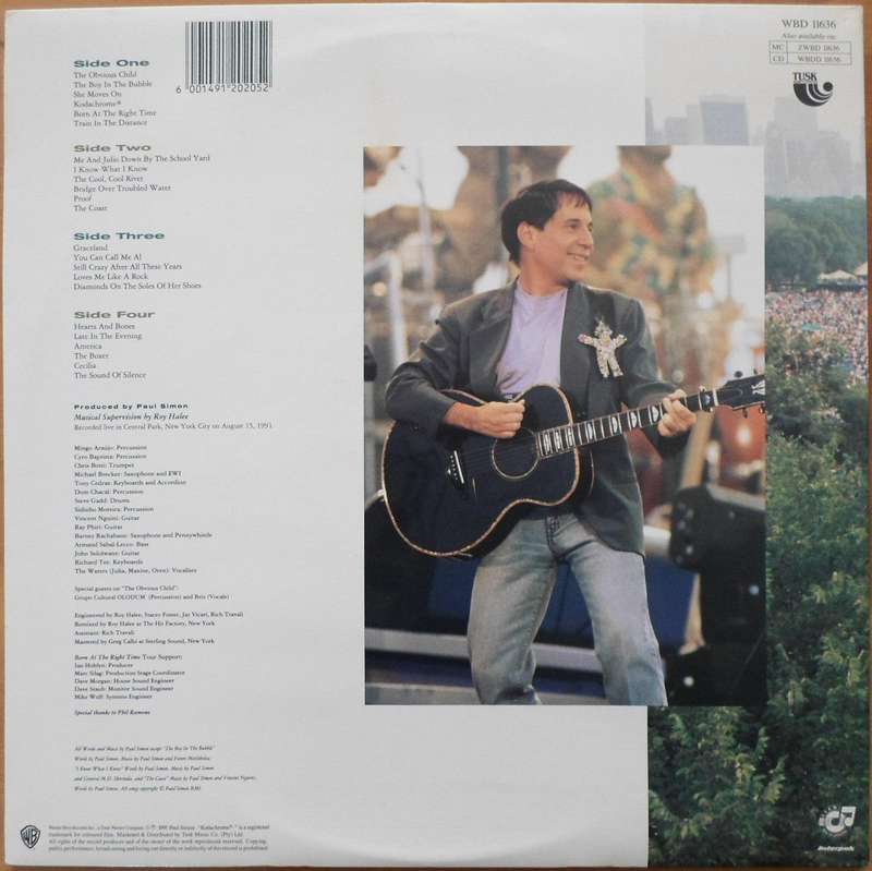 Paul Simon - Paul Simon's Concert in the Park