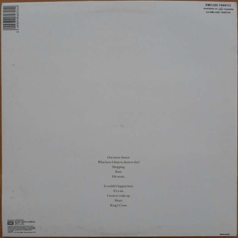 Pet Shop Boys - Actually