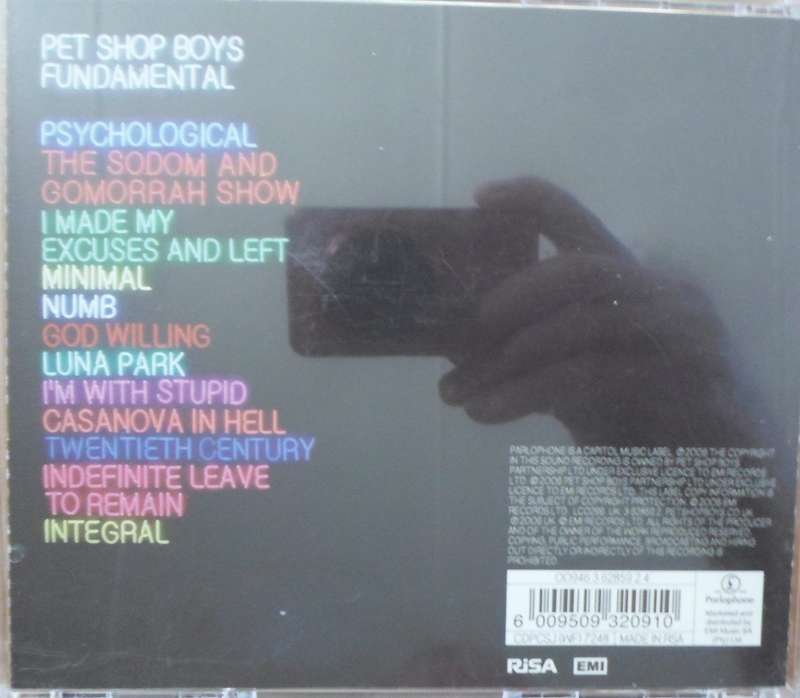 Pet Shop Boys - Fundamental