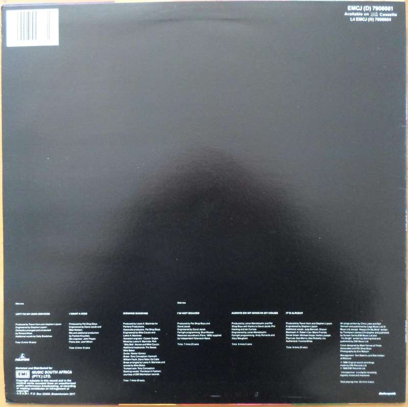 Pet Shop Boys - Introspective