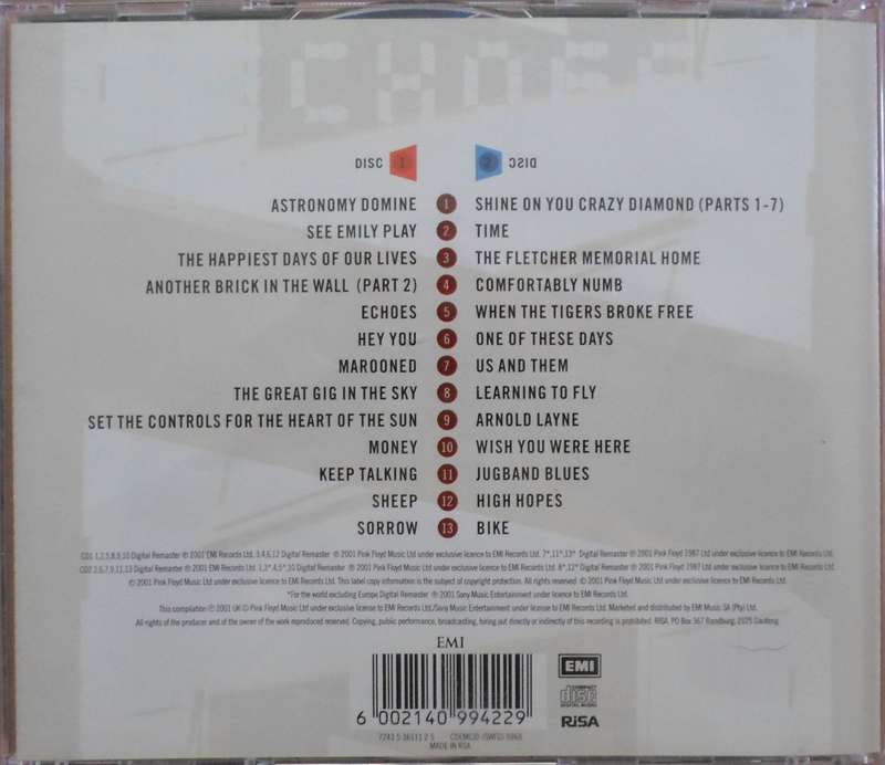 Pink Floyd - Echoes (The Best of Pink Floyd)