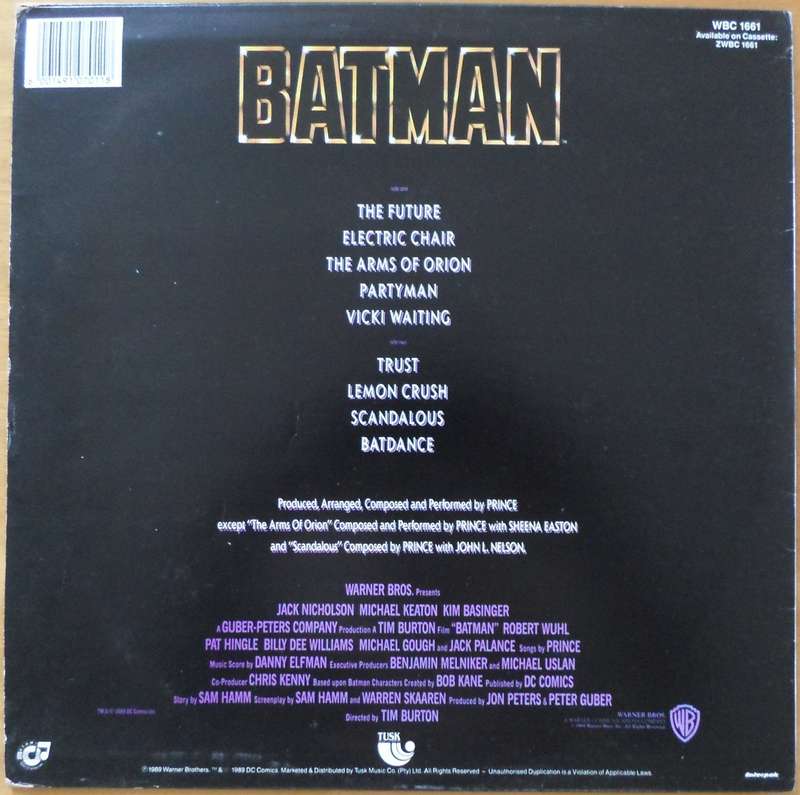 Prince - Batman (Motion Picture Soundtrack)