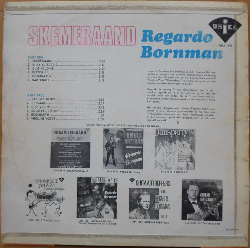 Regardo Bornman - Skemeraand