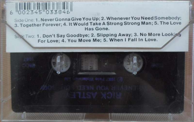 Rick Astley - Whenever You Need Somebody