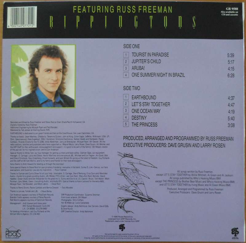 Rippingtons featuring Russ Freeman - Tourist in Paradise