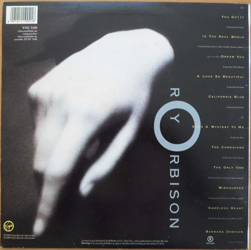 Roy Orbison - Mystery Girl