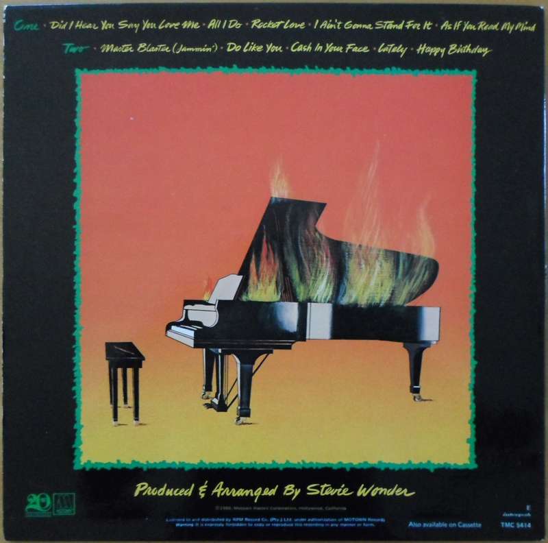 Stevie Wonder - Hotter Than July