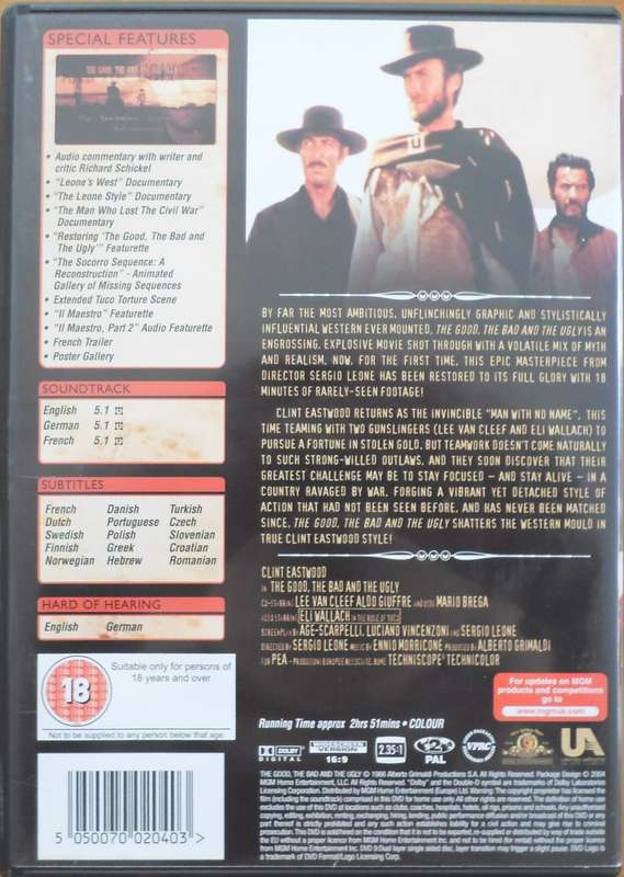 The Good, the Bad and the Ugly
