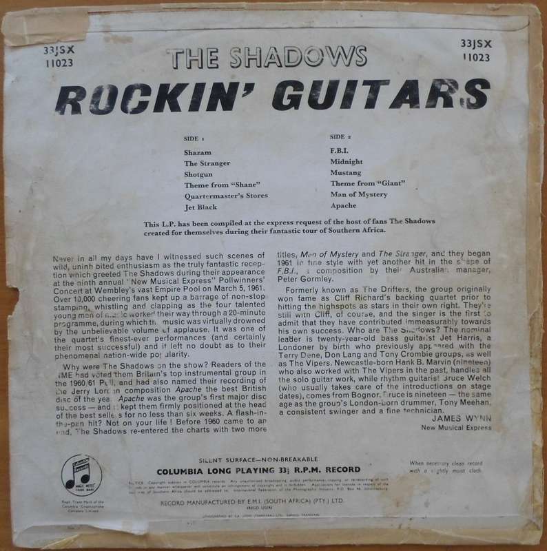 The Shadows - Rockin` Guitars
