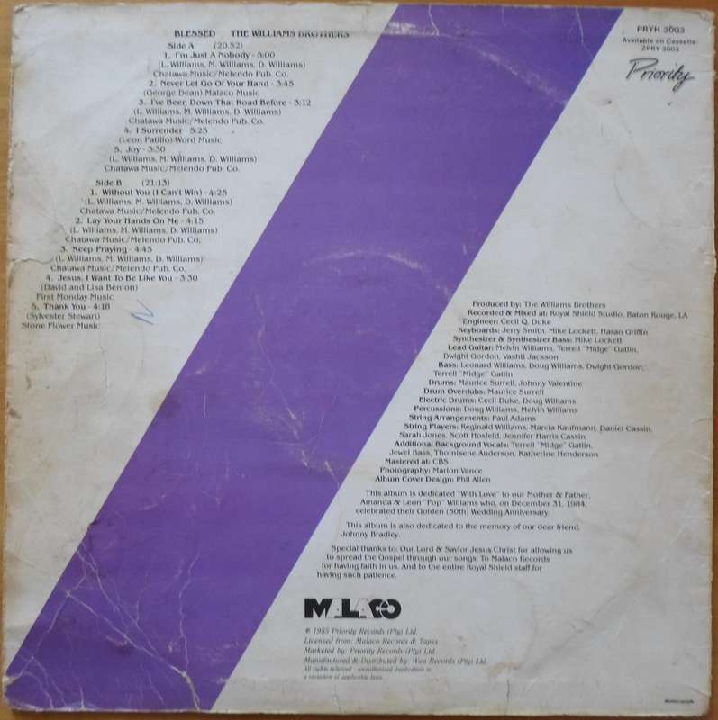 The Williams Brothers - Blessed