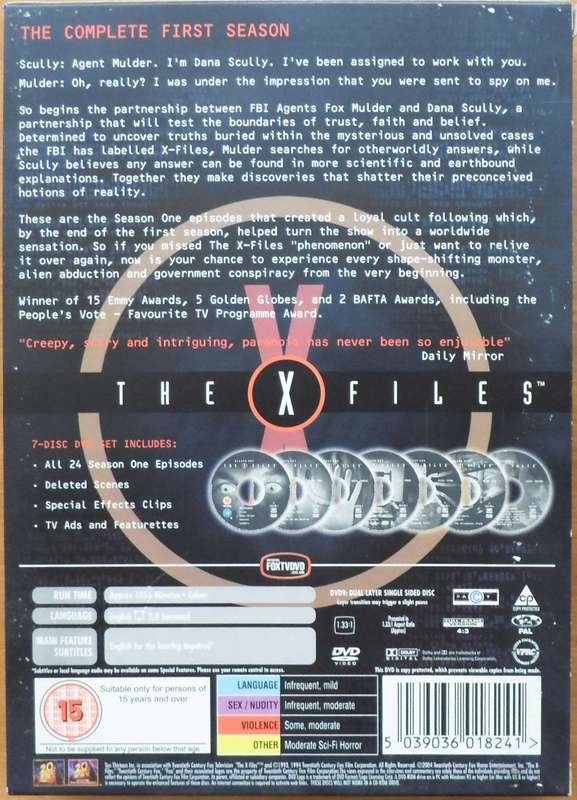 The X-Files - The Complete First Season
