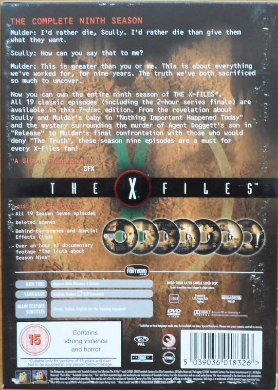 The X-Files - The Complete Ninth Season