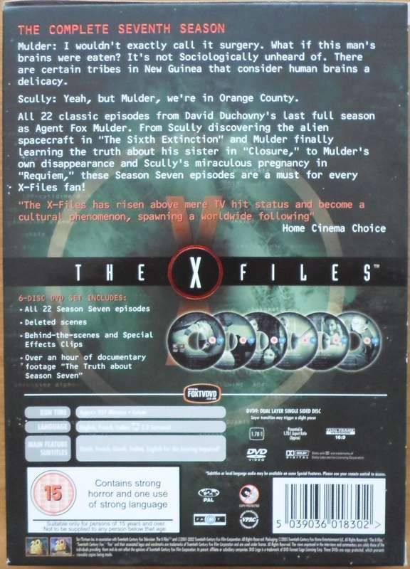 The X-Files - The Complete Seventh Season