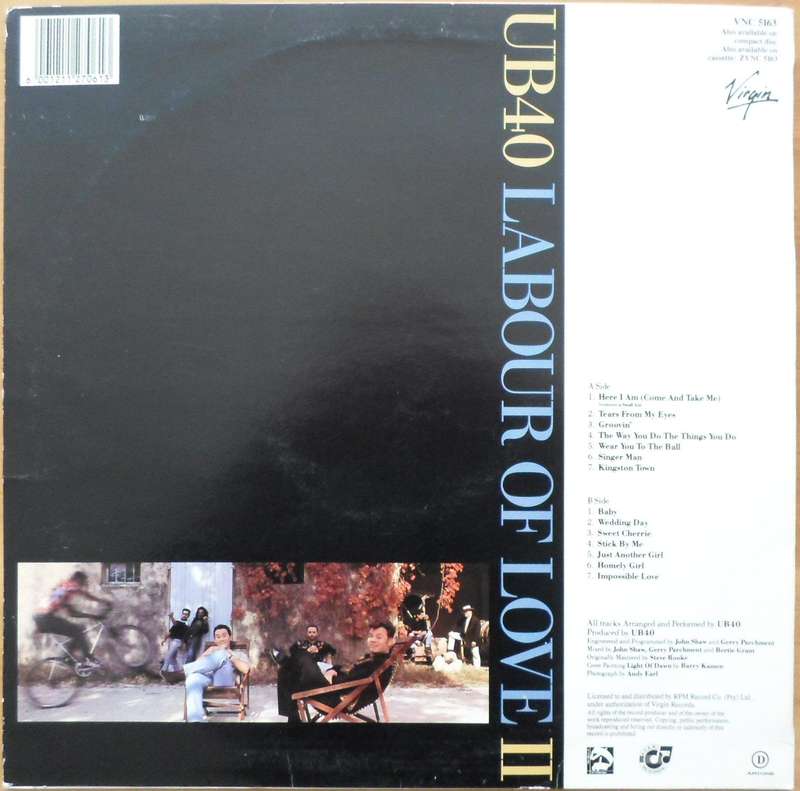 UB40 - Labour of Love II
