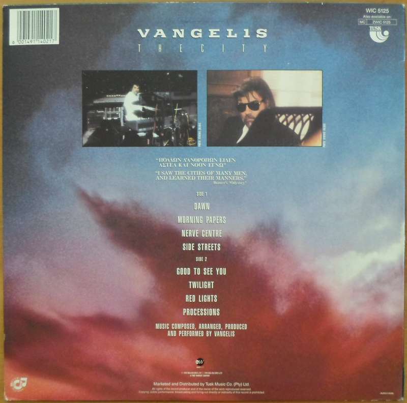 Vangelis - The City