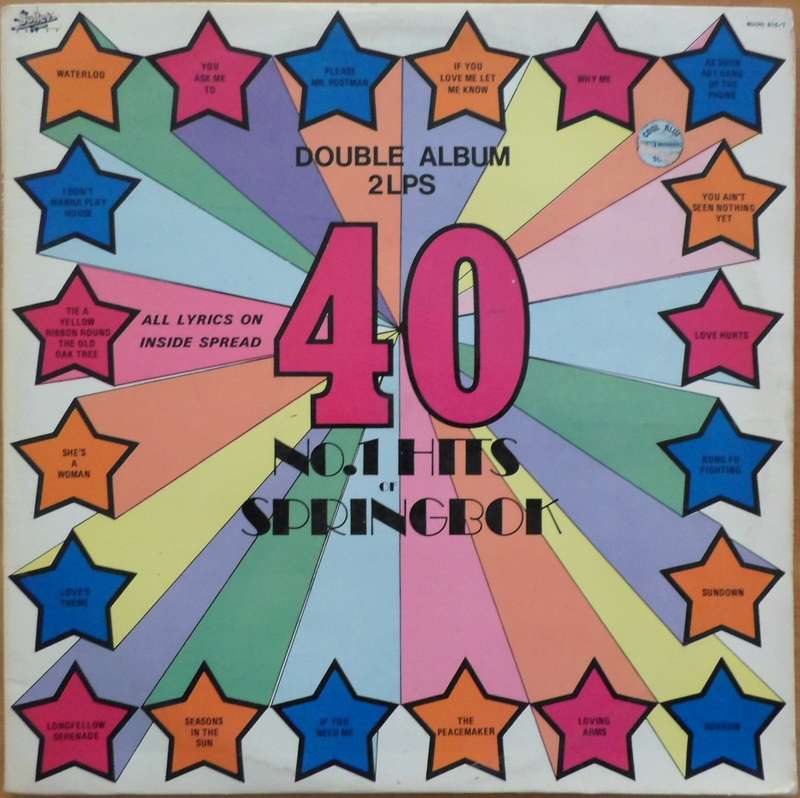 Various Artists - 40 No. 1 Hits of Springbok