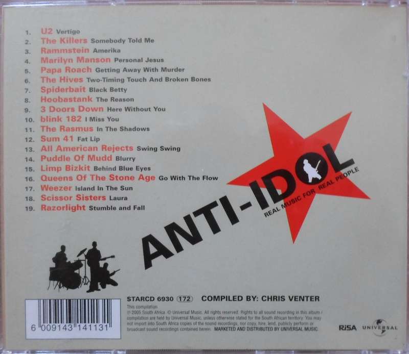 Various Artists - Anti-Idol (Real Music for Real People)