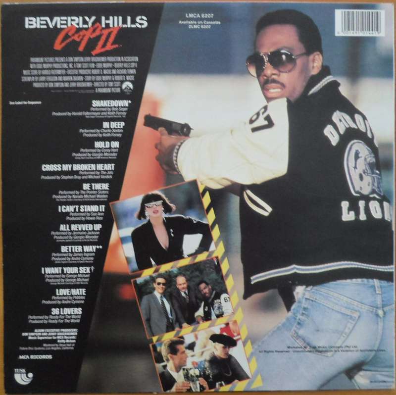Various Artists - Beverly Hills Cop II (The Motion Picture Soundtrack Album)