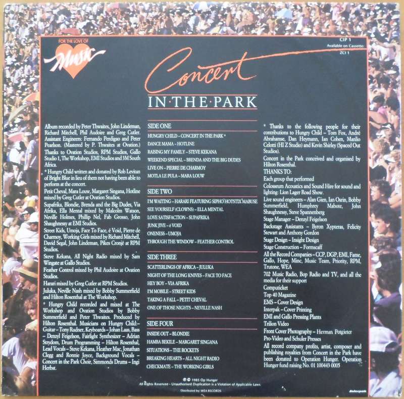 Various Artists - Concert in the Park