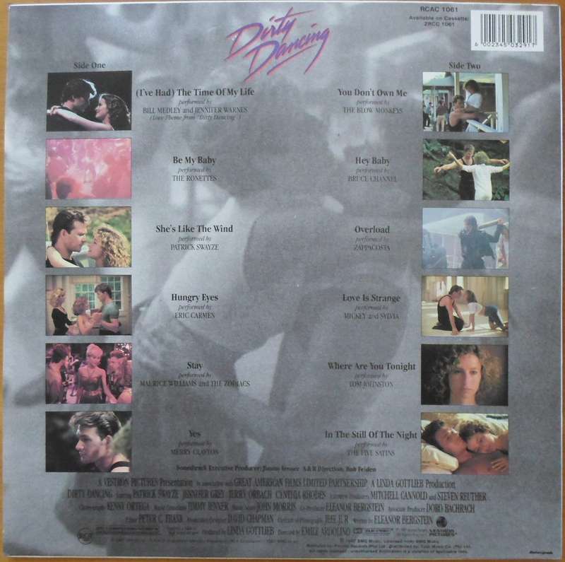 Various Artists - Dirty Dancing (Original Soundtrack from the Vestron Motion Picture)