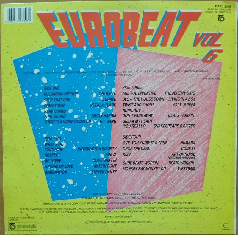 Various Artists - Eurobeat Vol. 6