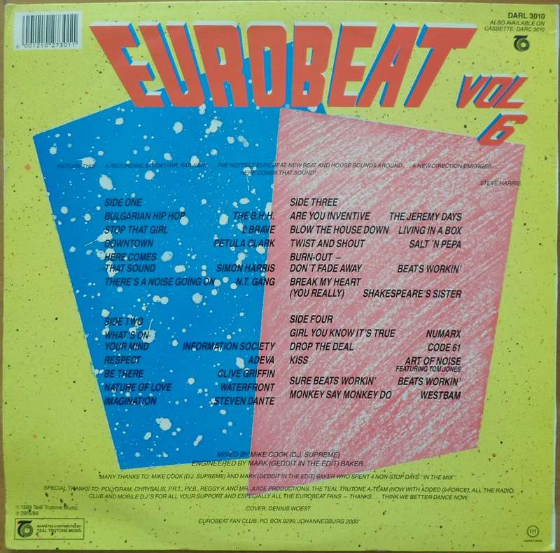 Various Artists - Eurobeat Vol. 6
