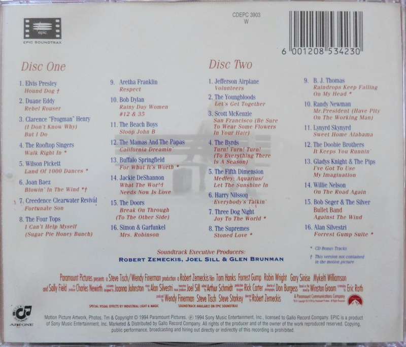 Various Artists - Forest Gump (The Soundtrack)