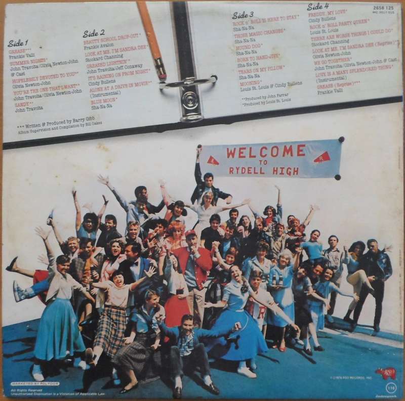 Various Artists - Grease (The Original Soundtrack from the Motion Picture)