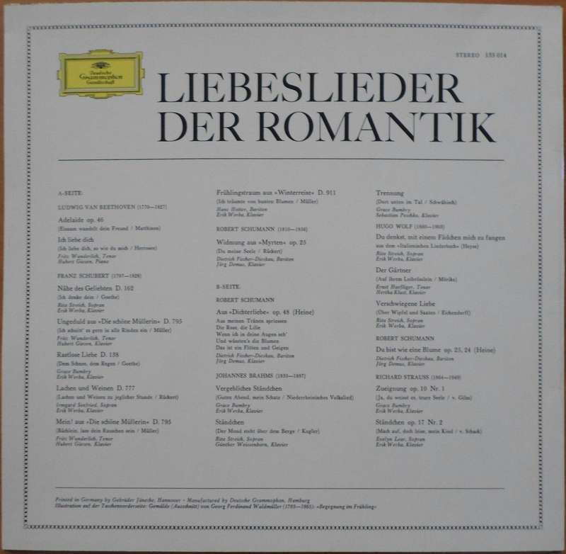 Various Artists - Liebeslieder Der Romantik