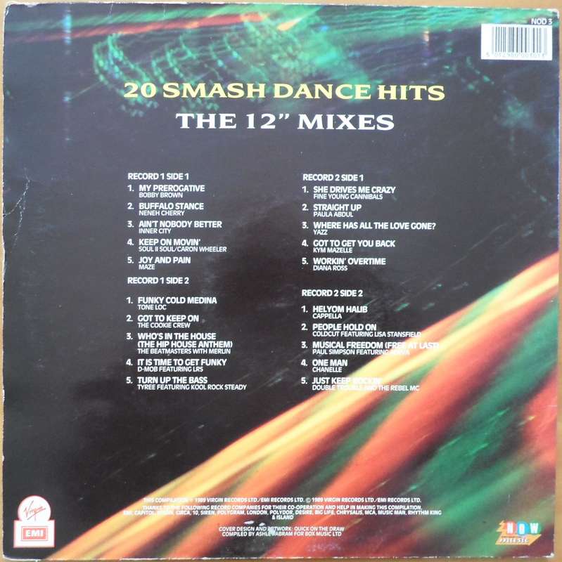 Various Artists - Now Dance 89 - The 12'' Mixes