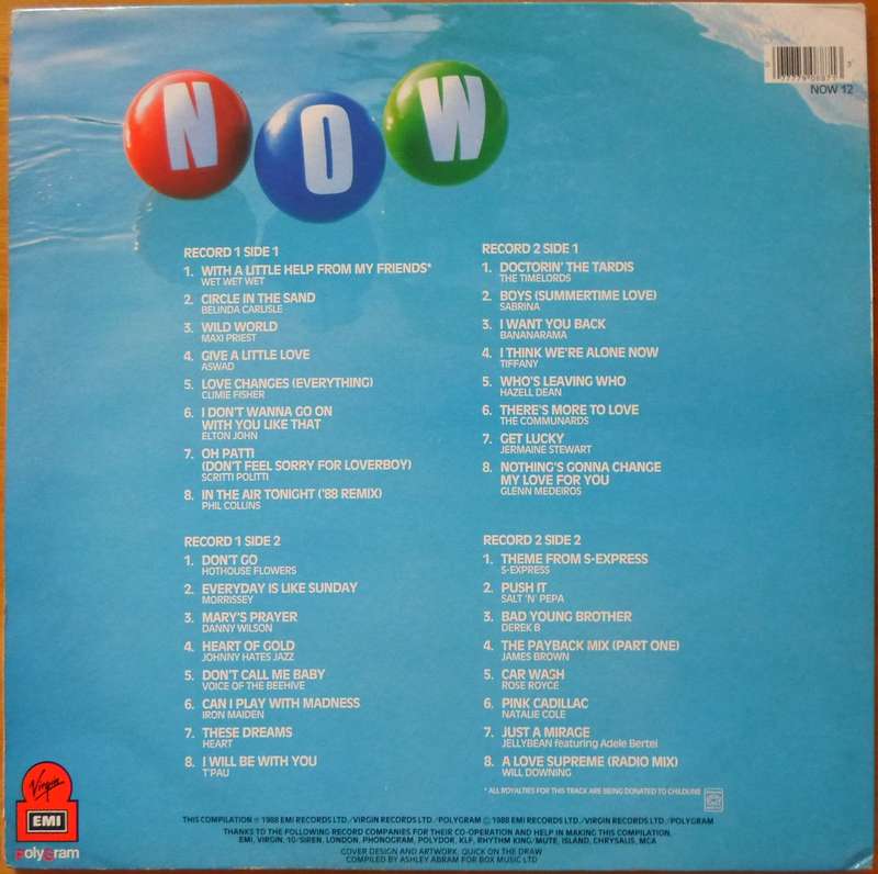 Various Artists - Now That's What I Call Music 12