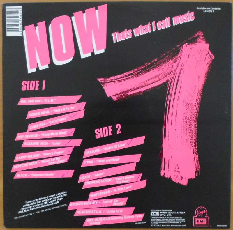 Various Artists - Now That`s What I Call Music 7