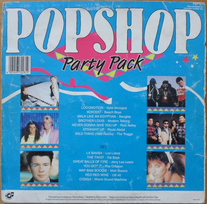 Various Artists - Pop Shop Party Pack