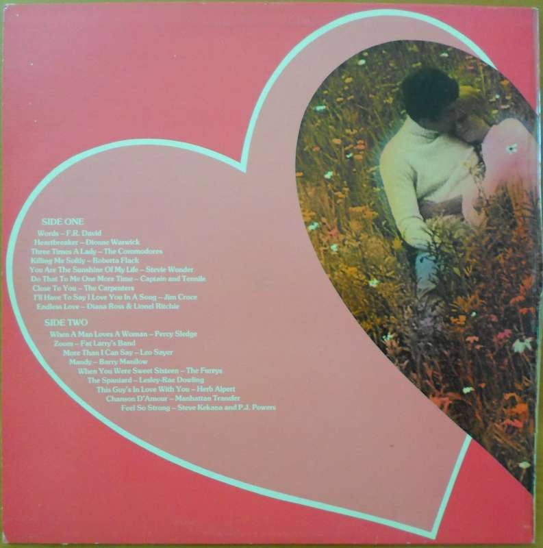 Various Artists - The Love Songs Album