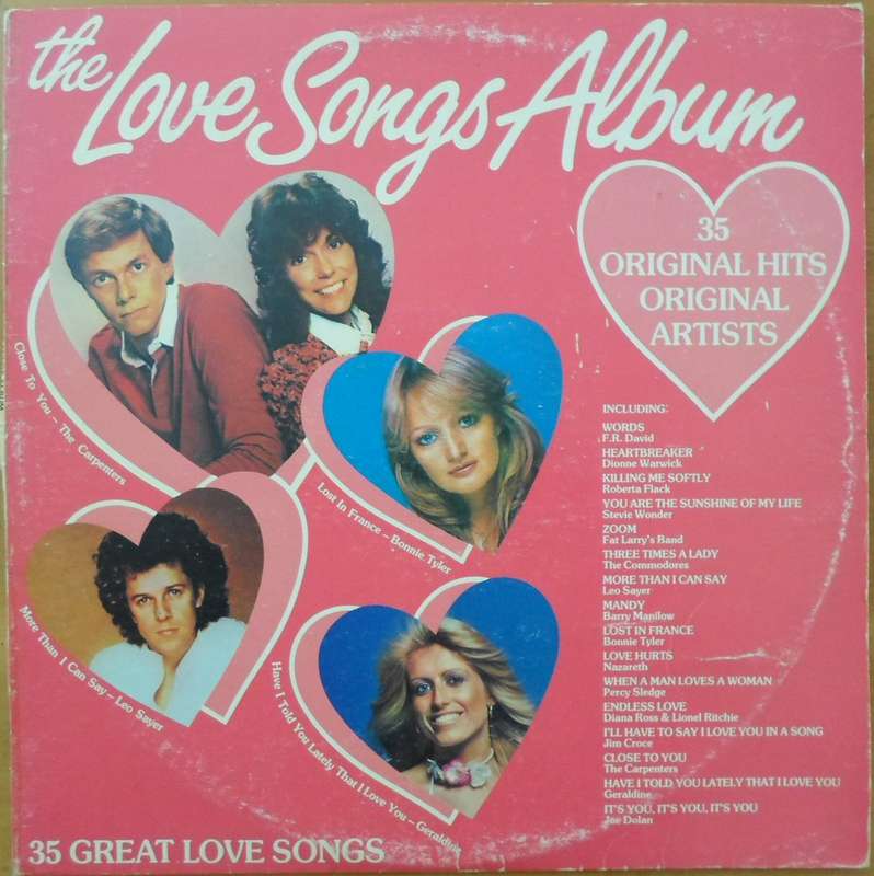 Various Artists - The Love Songs Album