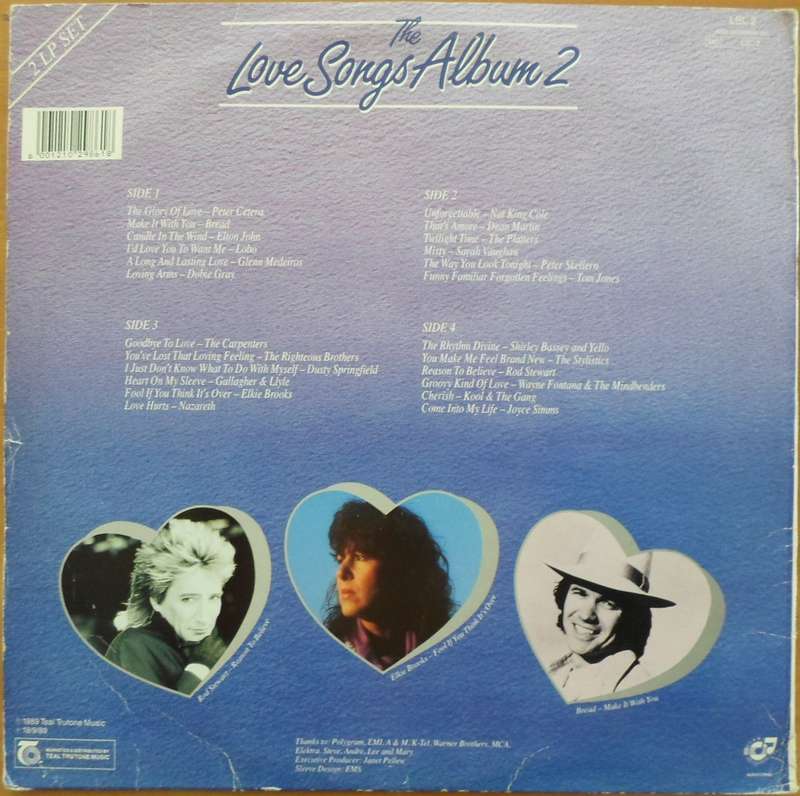 Various Artists - The Love Songs Album 2