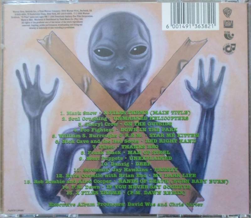 Various Artists - The X-Files (Songs in the Key of X)