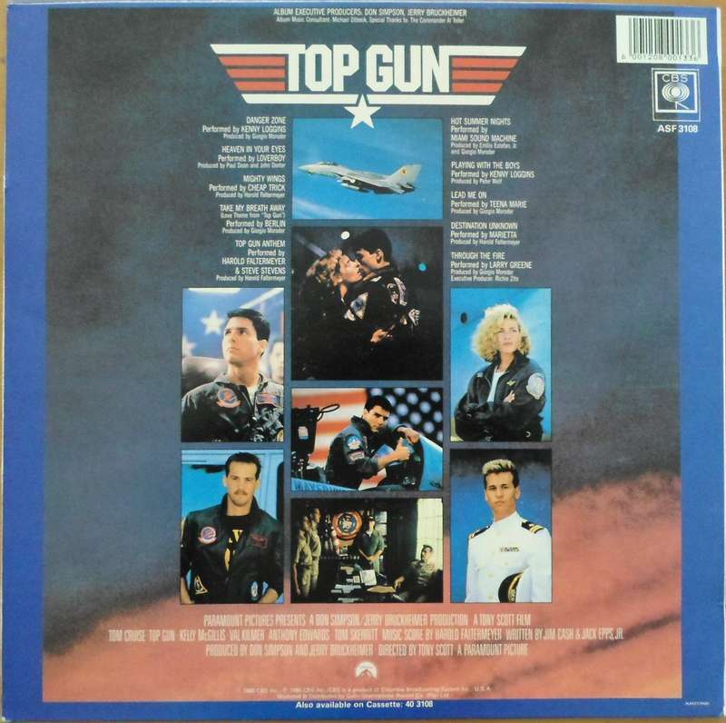 Various Artists - Top Gun (Original Motion Picture Soundtrack)